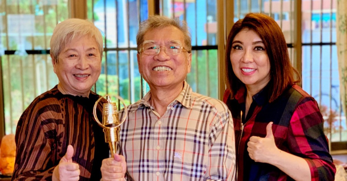 陳思安4年內失去雙親。（圖／翻攝自陳思安臉書）