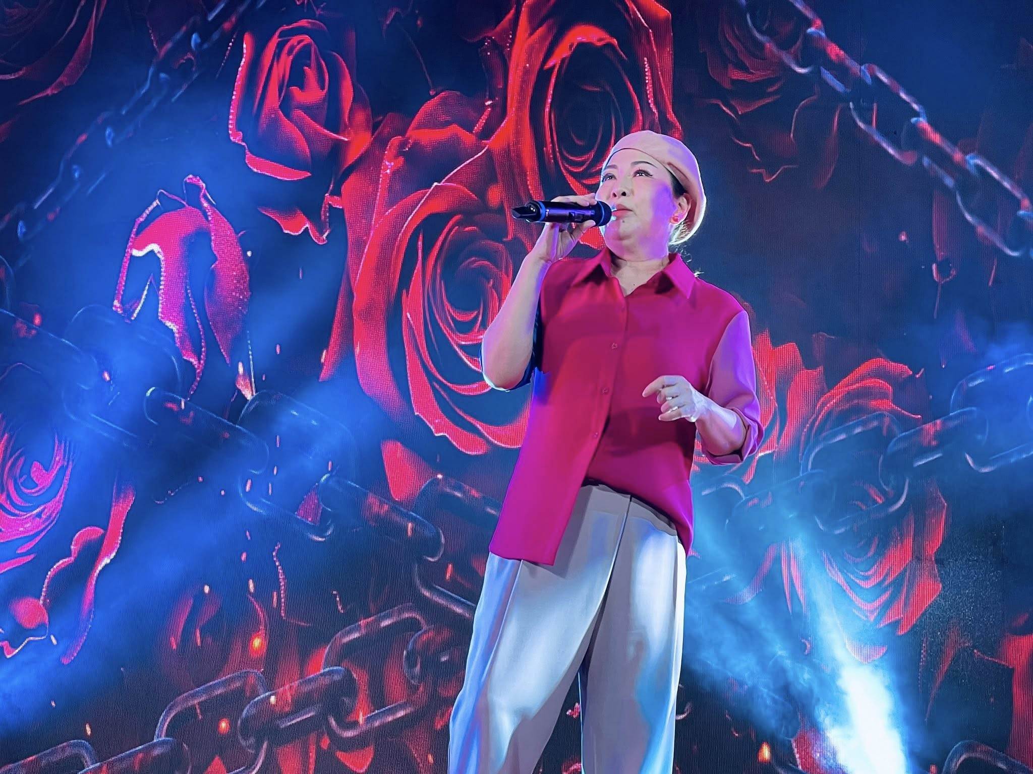 台語歌后張秀卿。（圖／翻攝自板橋慈惠宮臉書）