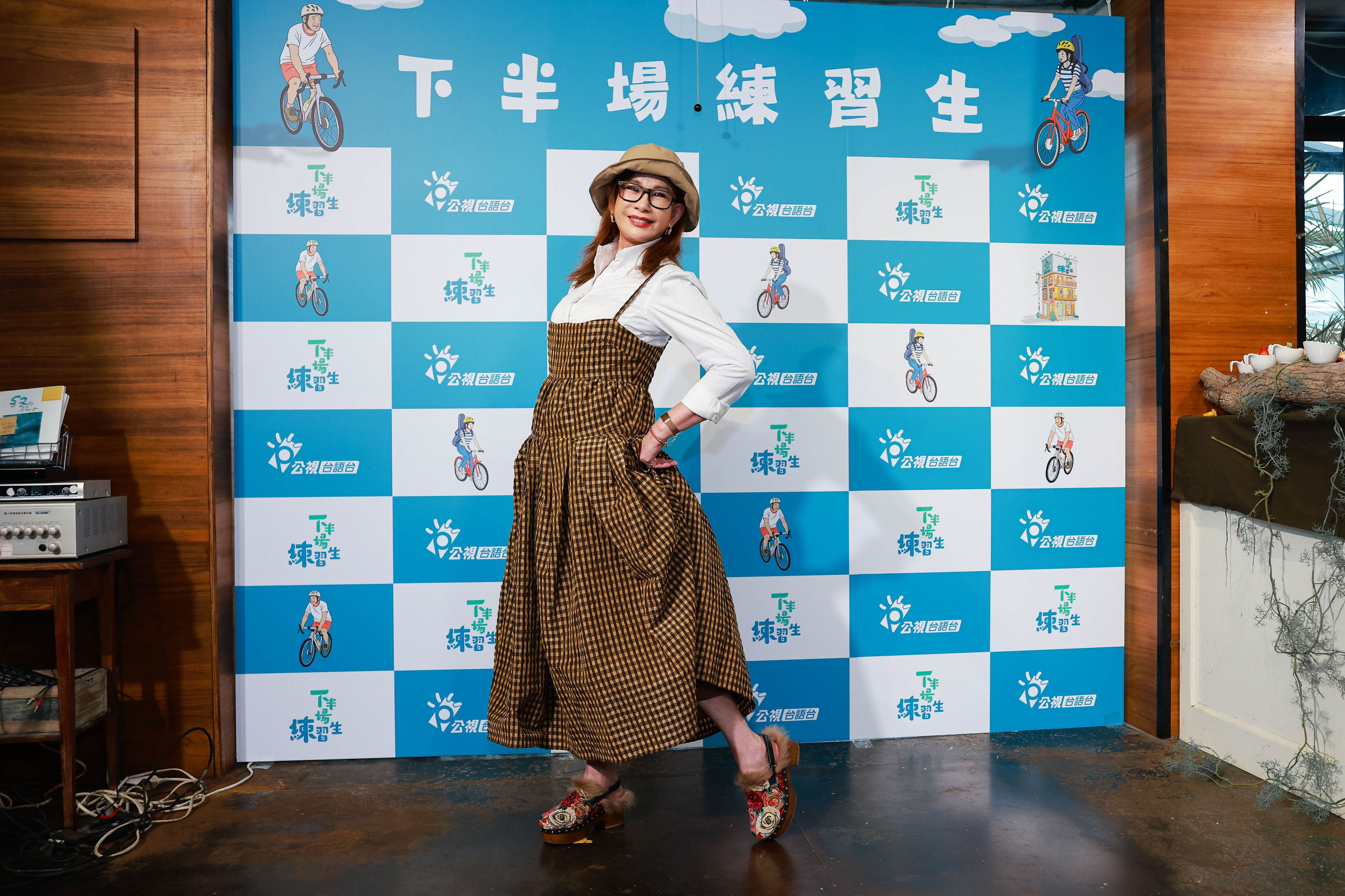 周丹薇注重飲食健康。（圖／公視台語台提供）