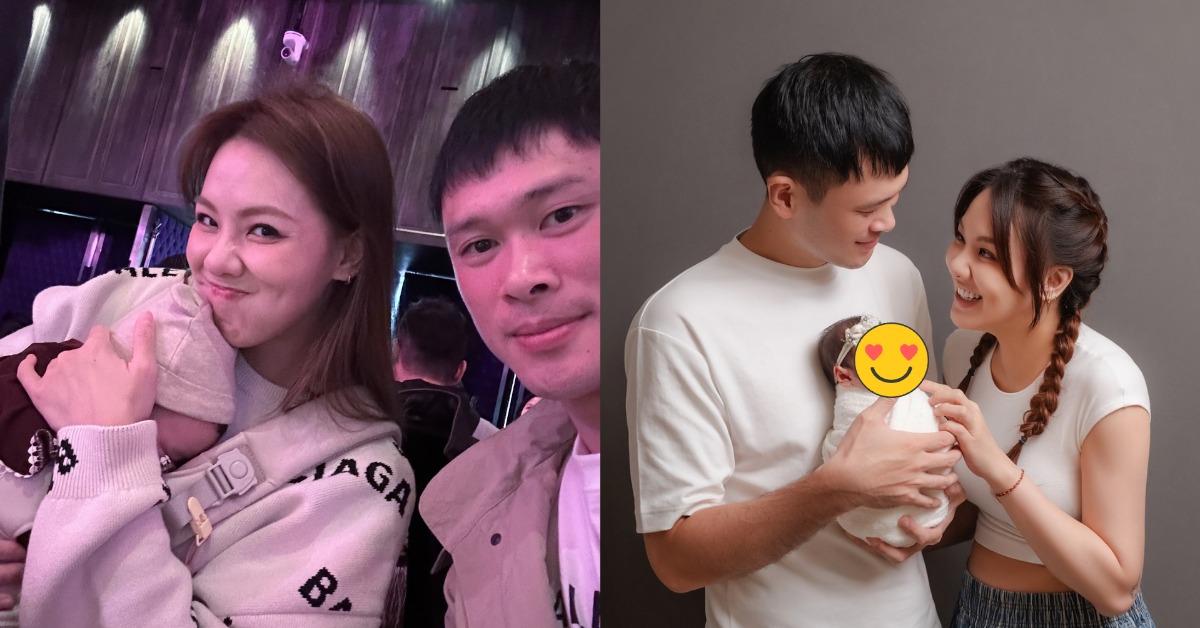 劉雨柔與胡凱翔育有一女「小花生」。（圖／翻攝自劉雨柔IG）