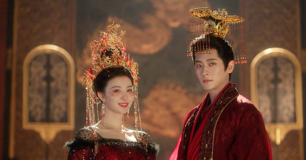 《成何體統》王楚然（左）與丞磊迎來大婚。（圖／愛奇藝國際版）