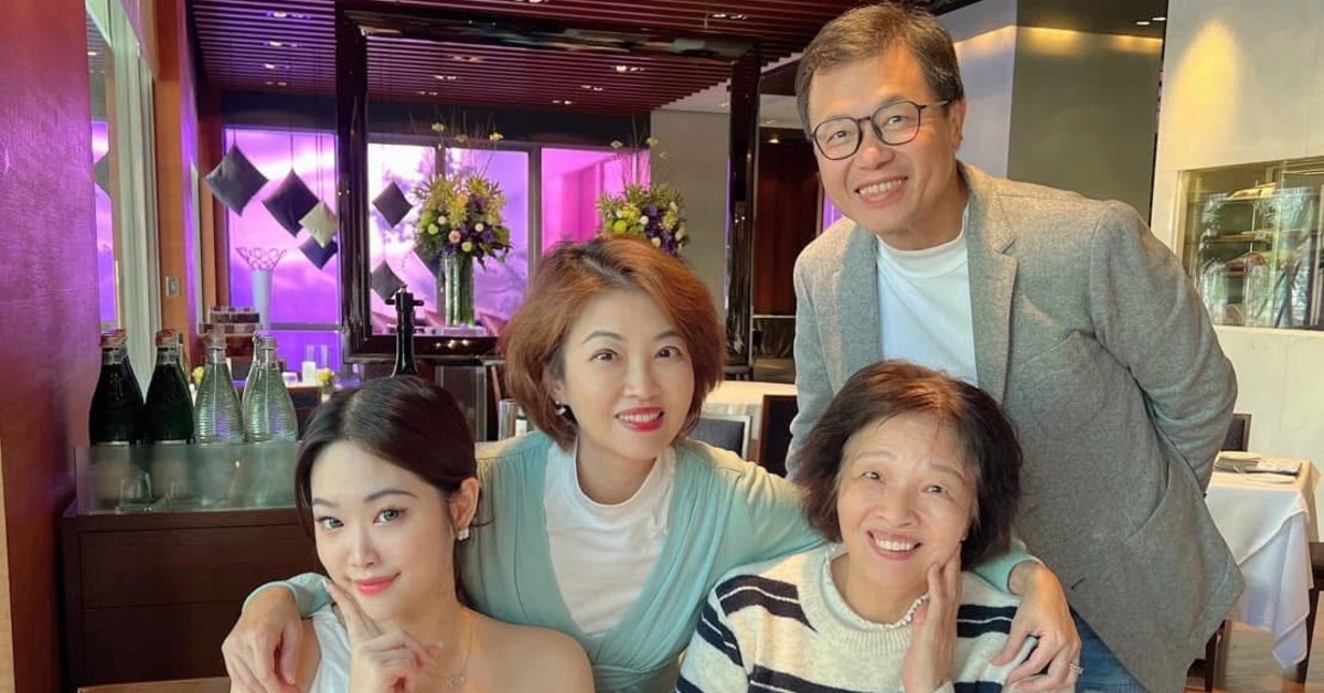 梅嬿翎是吳中純及梅聖旻的獨生女。（圖／翻攝自吳中純臉書）