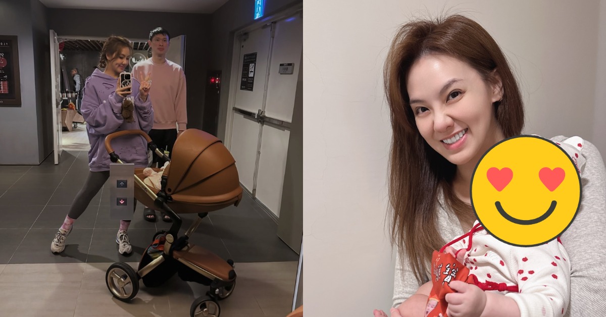 女星劉雨柔和老公胡凱翔育有一女「小花生」。（圖／翻攝自劉雨柔 IG）