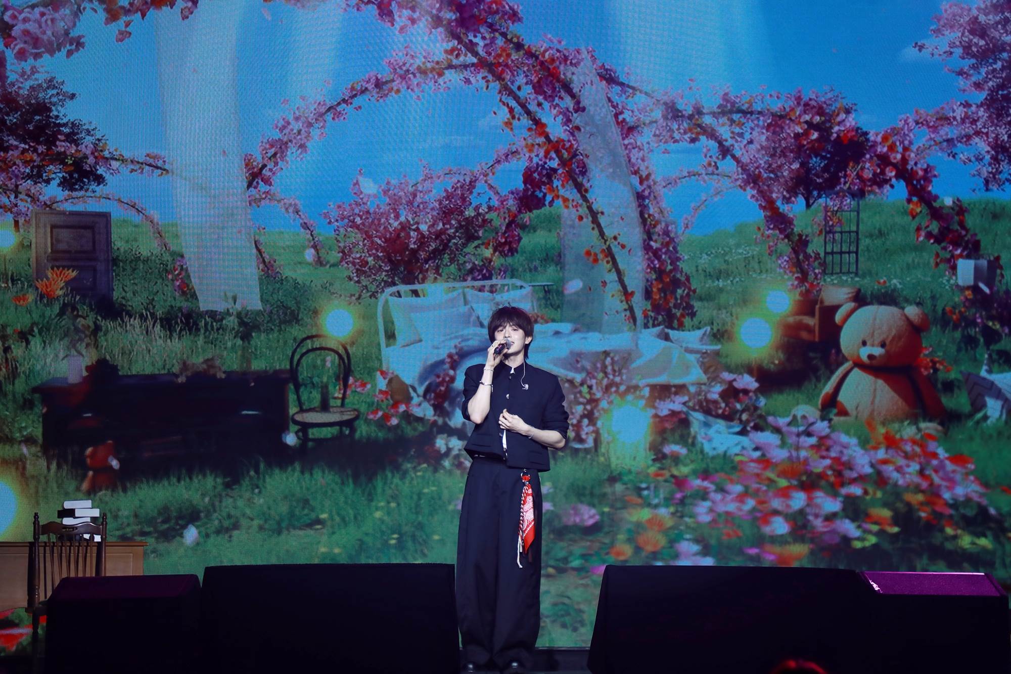 男團VERIVERY成員岡旻首度開個人見面會。（圖／網銀國際影視提供）