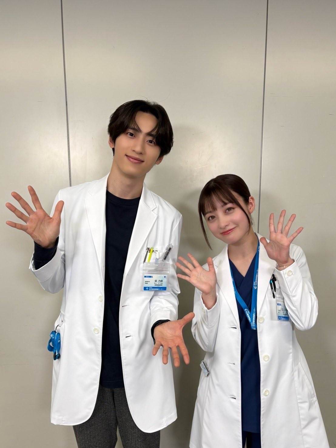 許豊凡和橋本環奈第7集對手戲增加後連工作人員都被圈粉。（圖／翻攝自不良醫！ X）