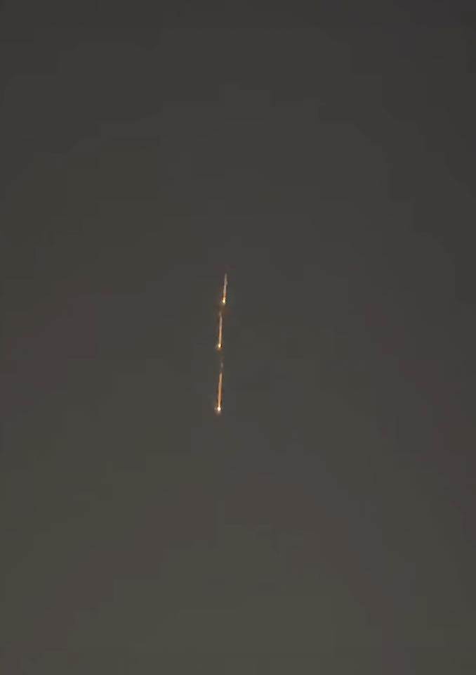 吳辰君在杜拜聽聞三聲巨響。（圖／翻攝自吳辰君臉書）