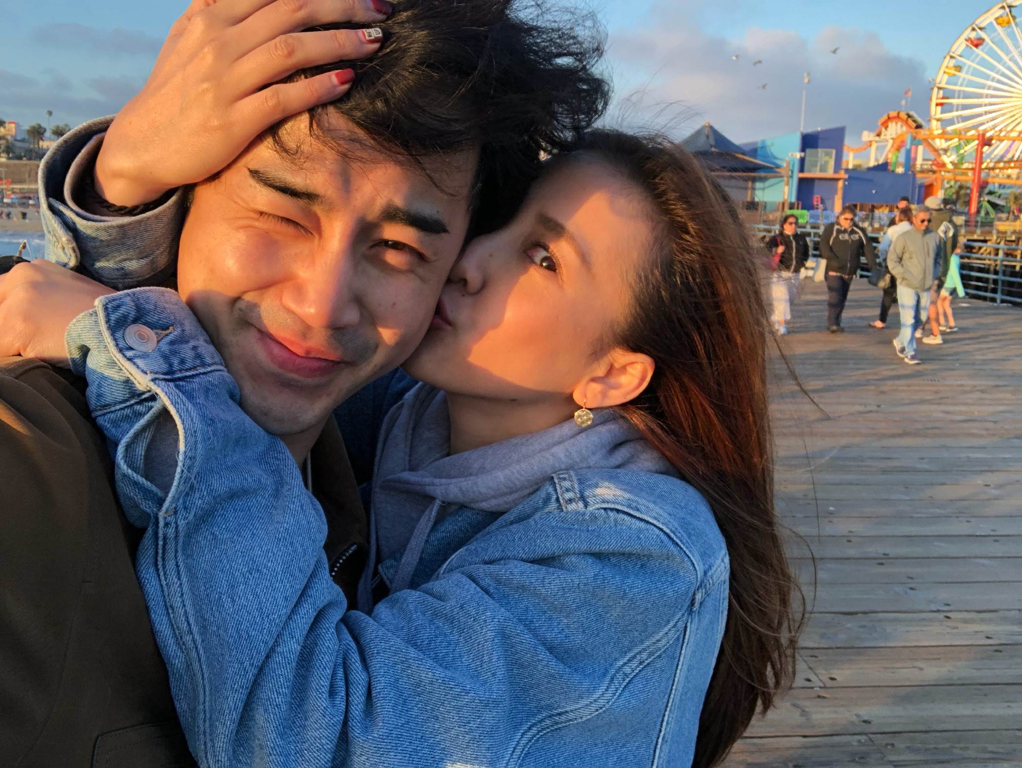 弦子與李茂結婚11年，感情十分甜蜜。（圖／翻攝自李茂微博）