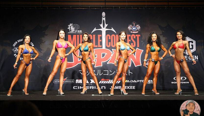 林芯儀與48位全球選手激戰FitModel 殺進前七。（圖／IFBB官方照提供）