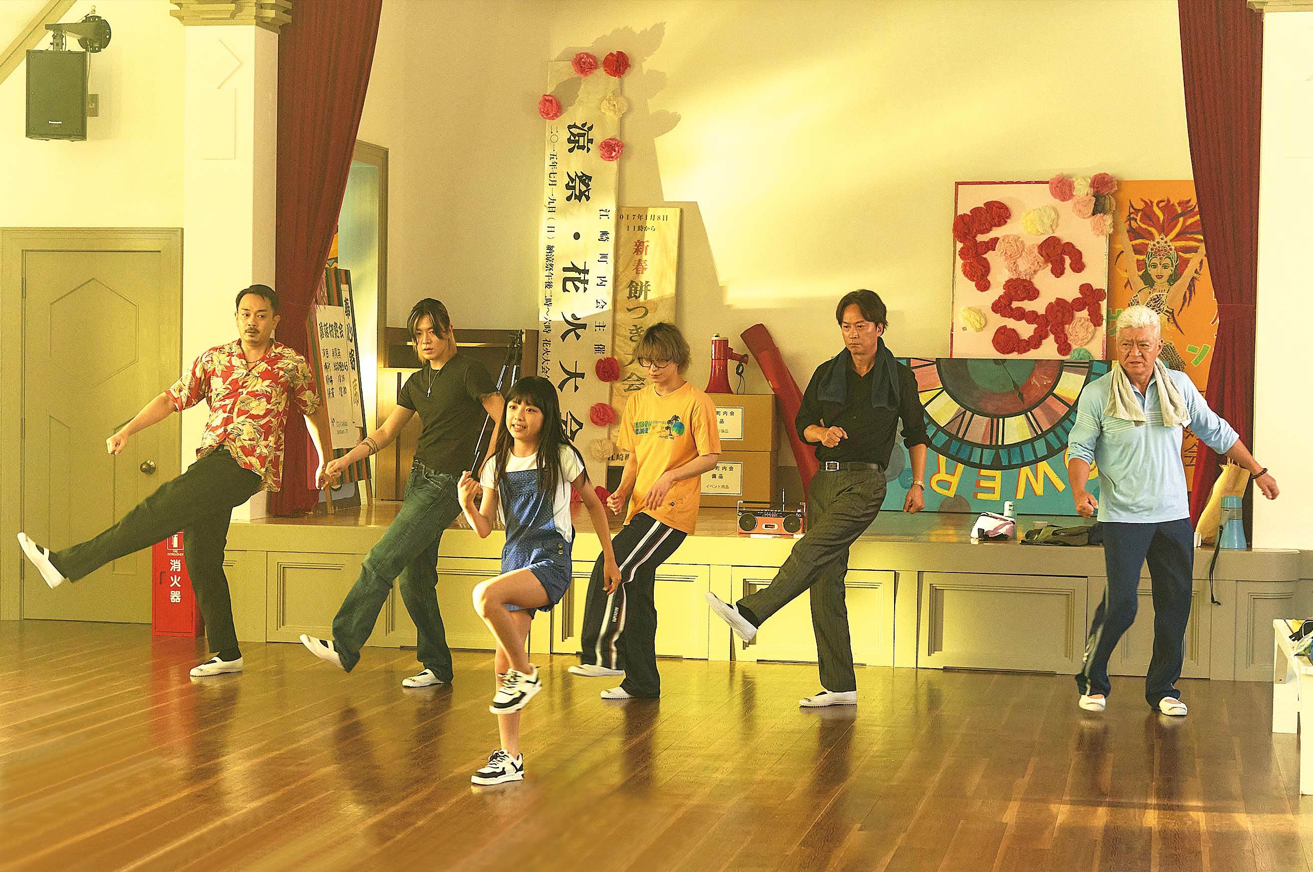 電影《舞林殺手》黑幫殺手分別由椎名桔平、中本悠太（NCT）、青柳翔、小澤仁志等跨世代偶像飾演。（圖／天馬行空提供）