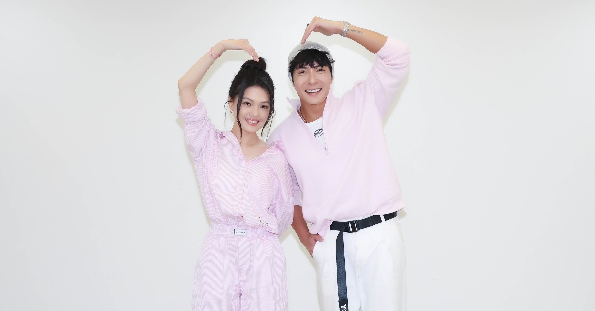 歌手蜜雪、江耀崙擔任紅心字會公益大使。。（圖／紅心字會提供）