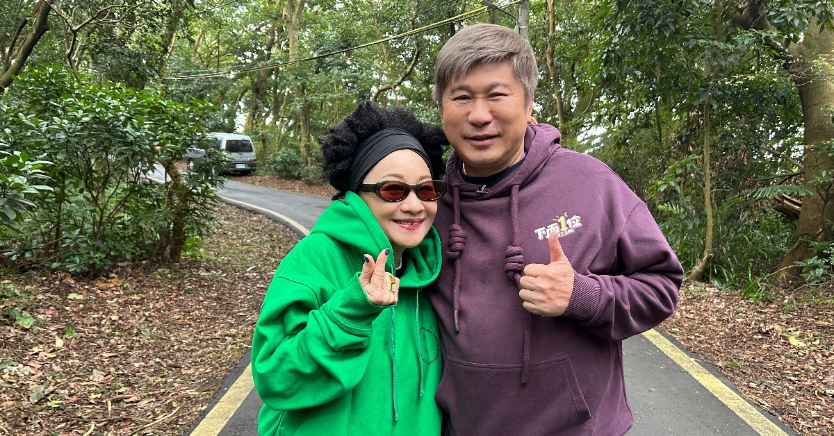 比莉與胡瓜歷經20多年再度碰面。（圖／下面一位提供）