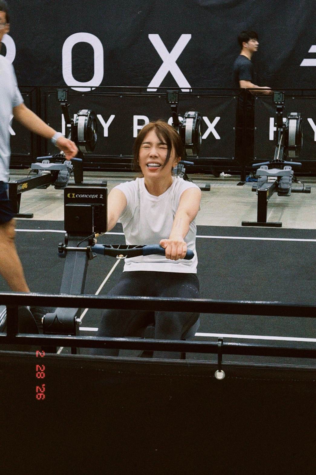 蔡家蓁為「<a href='https://star.ebc.net.tw/search/tags/HYROX/' target='_blank'>HYROX</a>」開春「找罪受」接受長達百日魔鬼訓練。（圖／想不到音樂工作室提供）