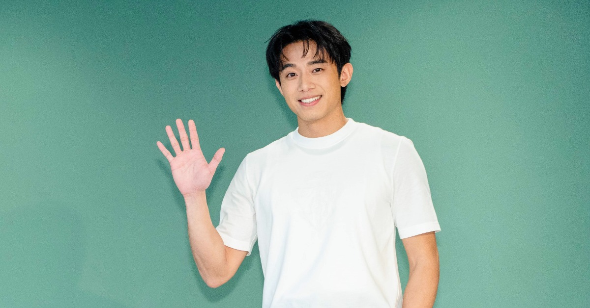 初孟軒劇中飾演醫學生吳少剛，分享日前到廣澤宮拜拜也有遇見王子。（圖／大愛）