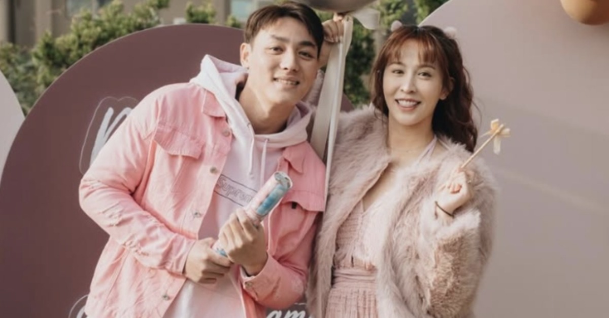 樂天桃猿球星陳晨威在去年和啾啾登記結婚。（圖／翻攝自陳晨威IG）