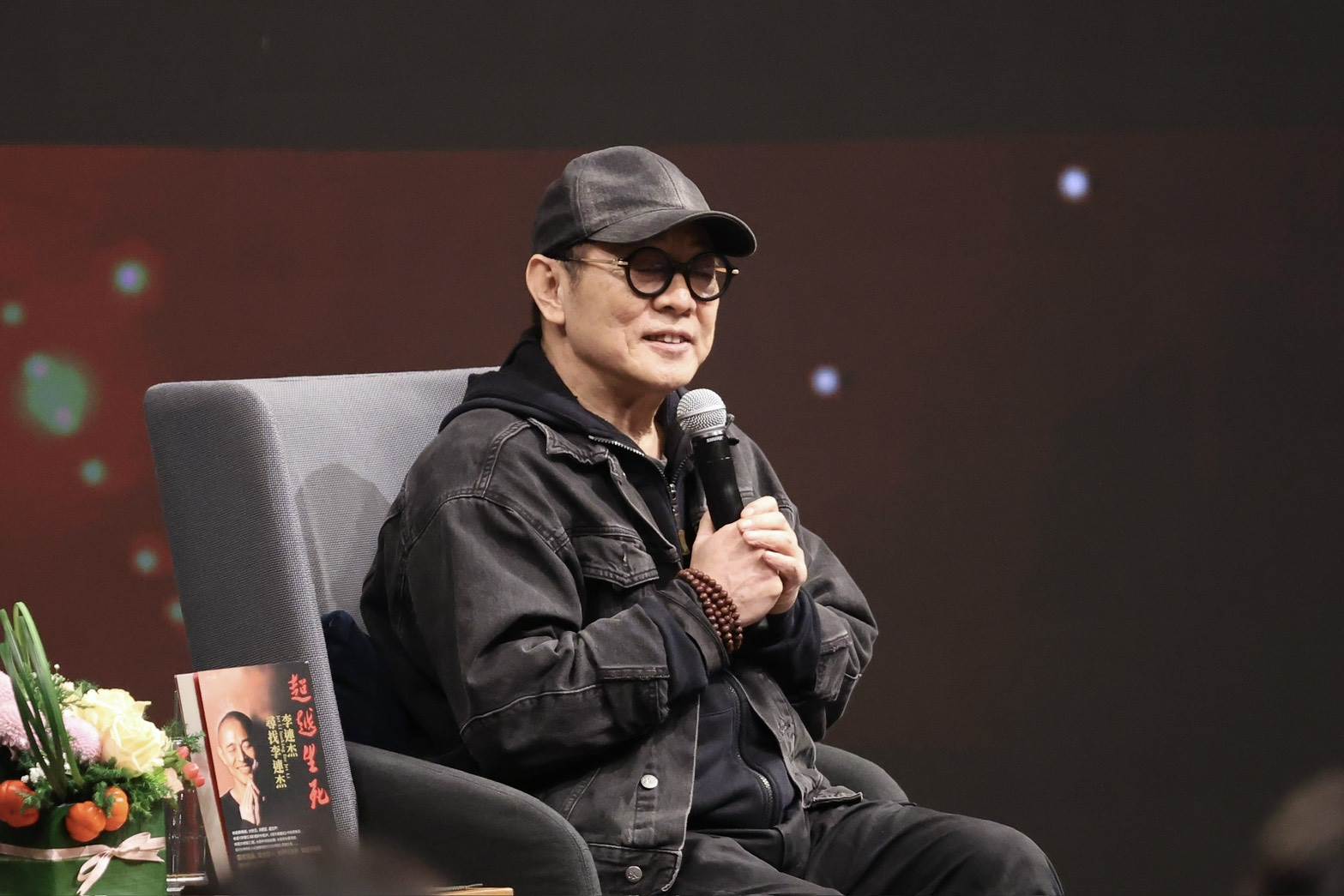 李連杰現身闢謠。（圖／東森娛樂）