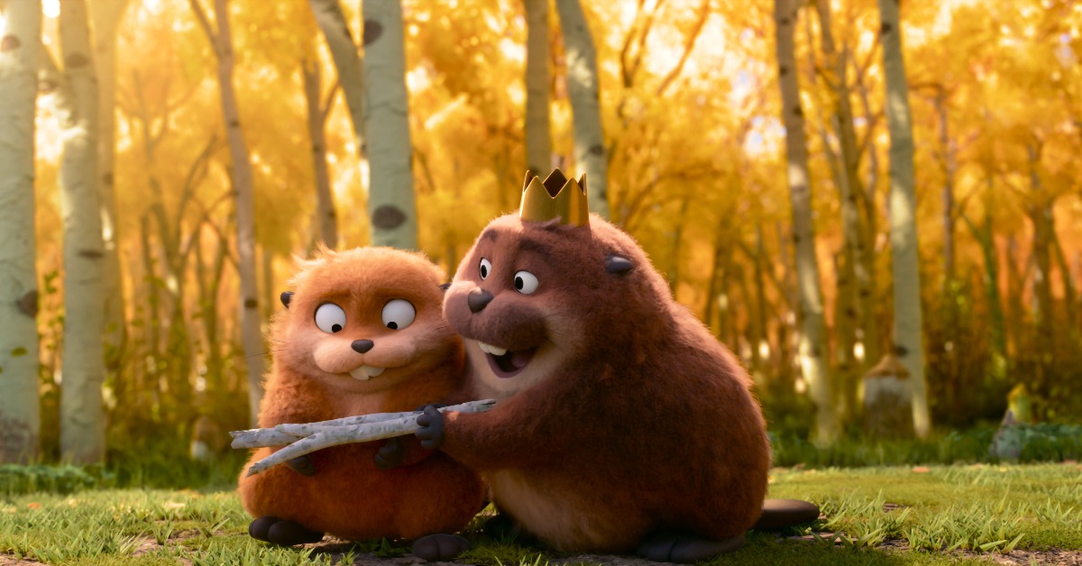 《狸想世界》選了圓滾滾的河狸做為主角，要讓觀眾進入牠們狂野又奇幻的世界。（圖／迪士尼）