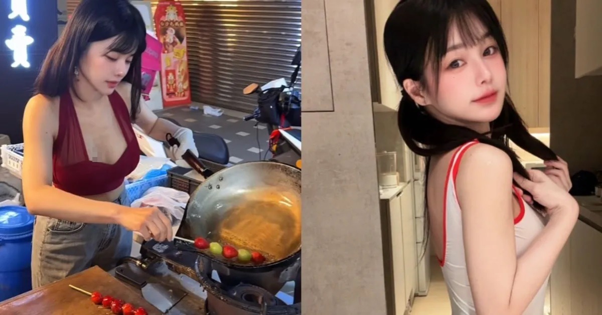 小花姐接在夜市製作糖葫蘆的片段引發網友熱議（圖／翻攝自小花姐接IG／shff.tw）