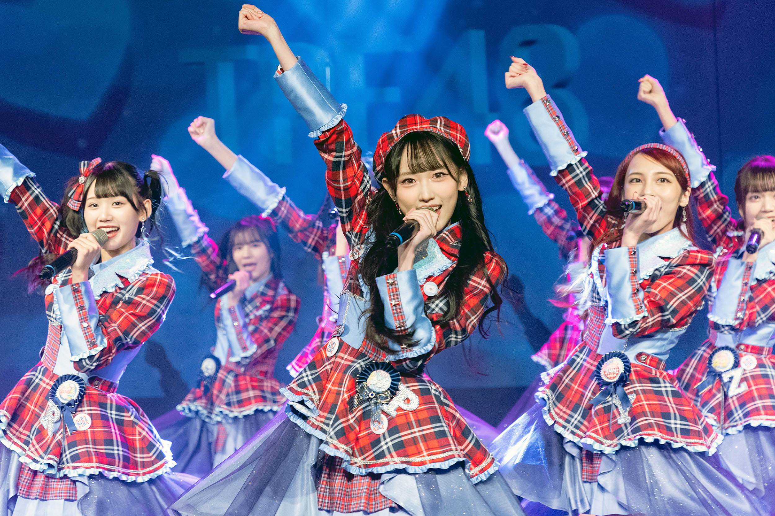 女團TPE48左一林于馨,左三伊品,左四林易沄。（圖／好言娛樂提供）