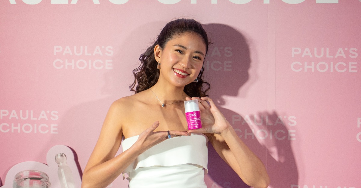 女星9m88出席保養品記者會。（圖／品牌提供）