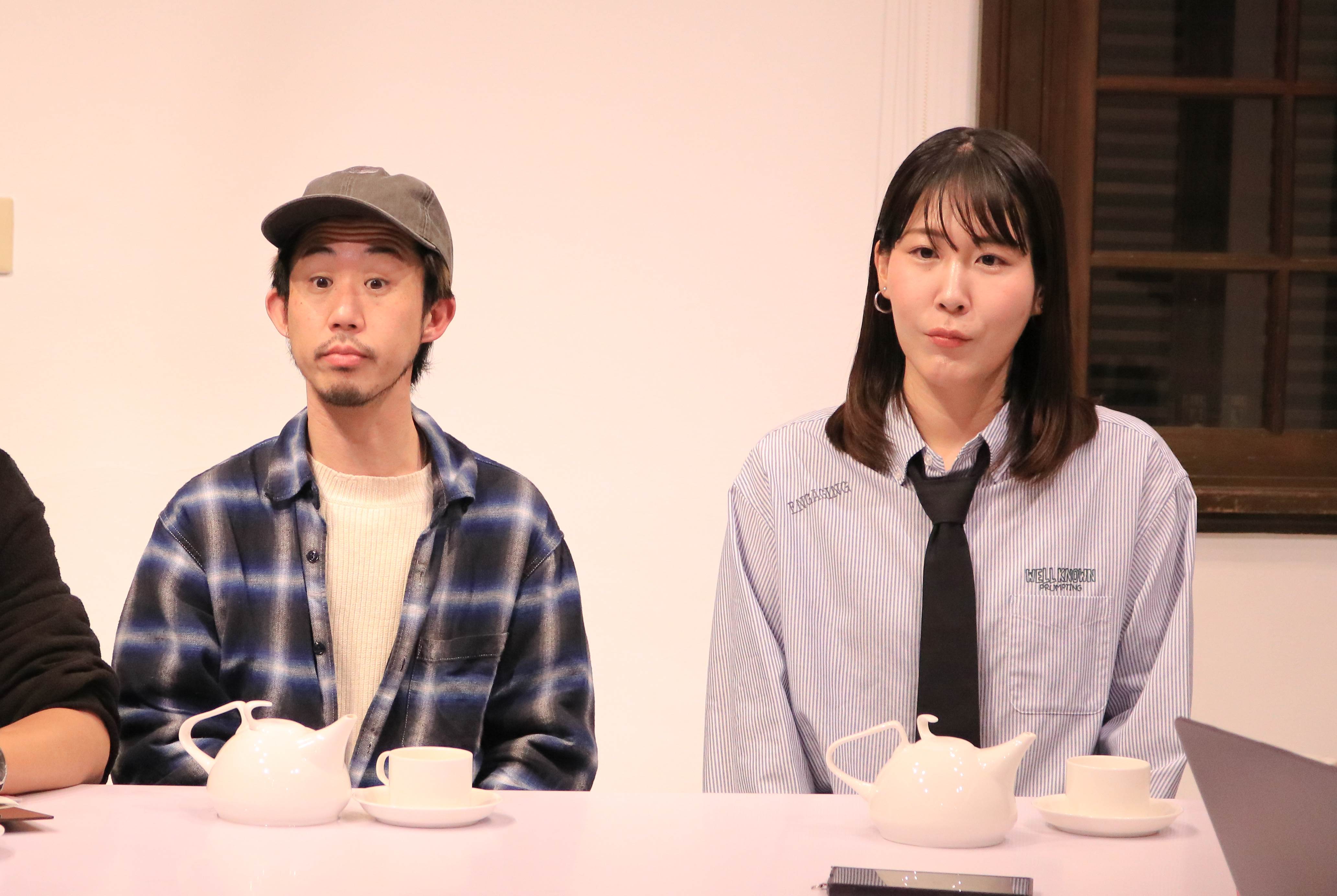 電影《藍色男孩事件》飯塚花笑和中川未悠均是首度來台。（圖／天馬行空提供）