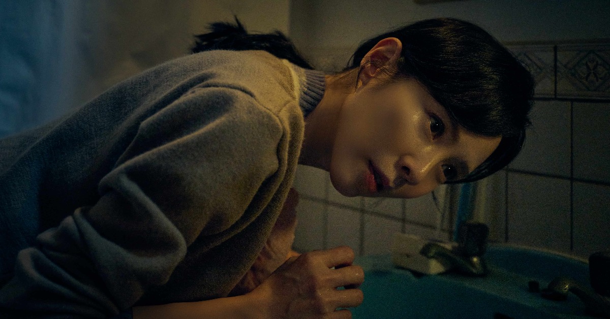 天心首演鬼片《祭弒》，韓籍尪神助攻嚇壞她。（圖／威視電影）