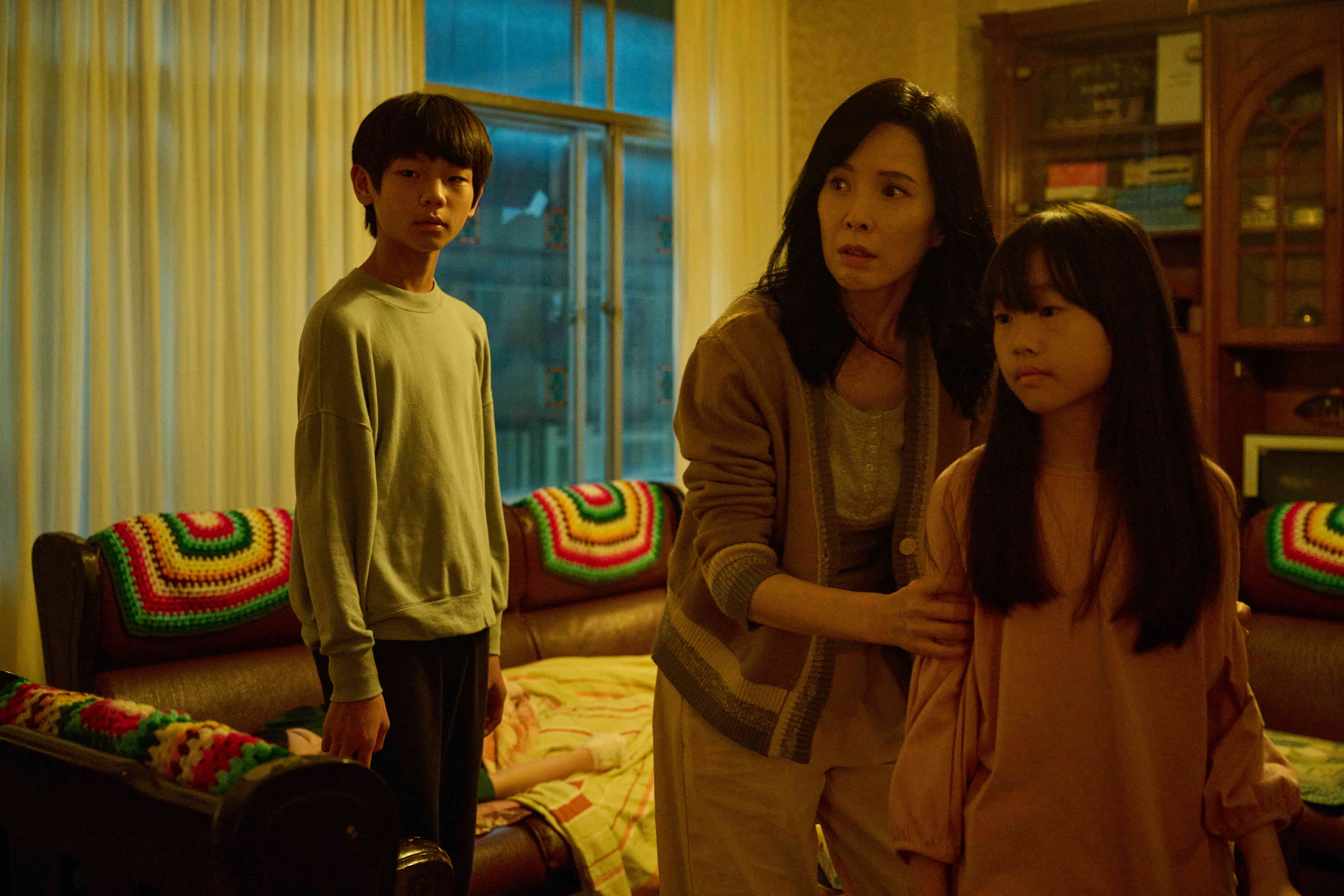 天心飾演五個小孩的母親。（圖／威視電影）