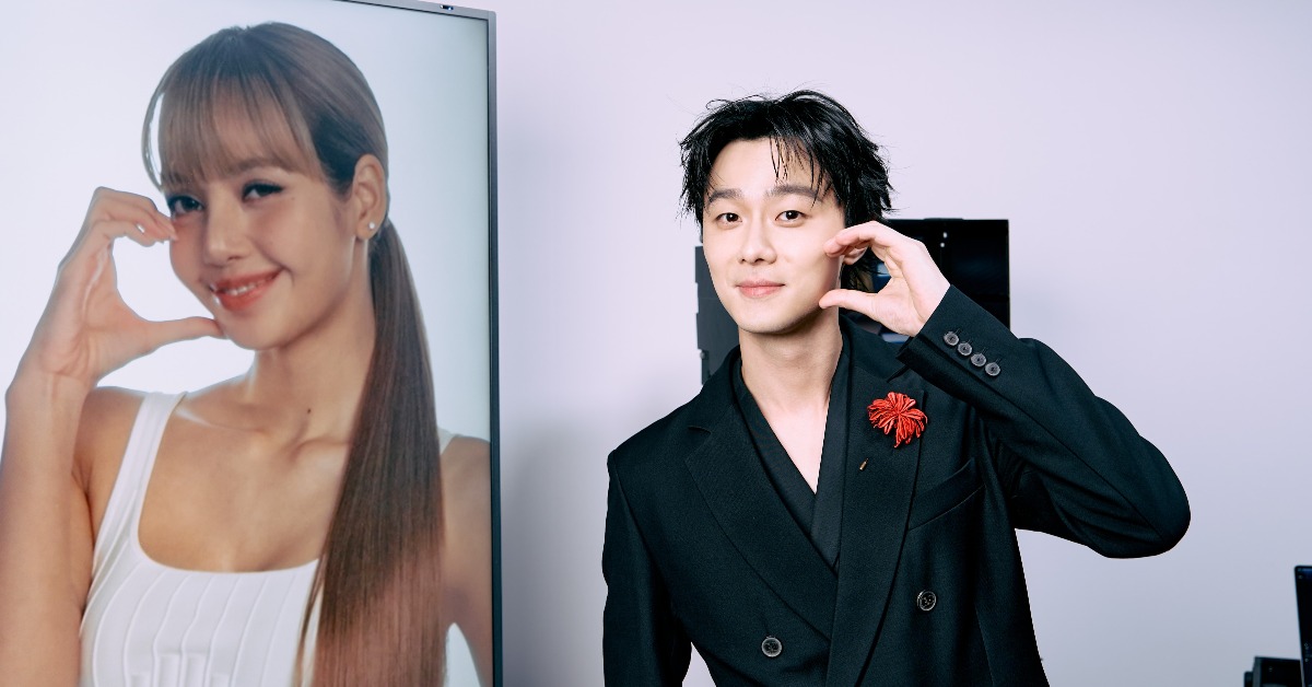 施柏宇圓夢親見Lisa大聲告白：「LISA，I Love You」。（圖／施柏宇工作室提供）