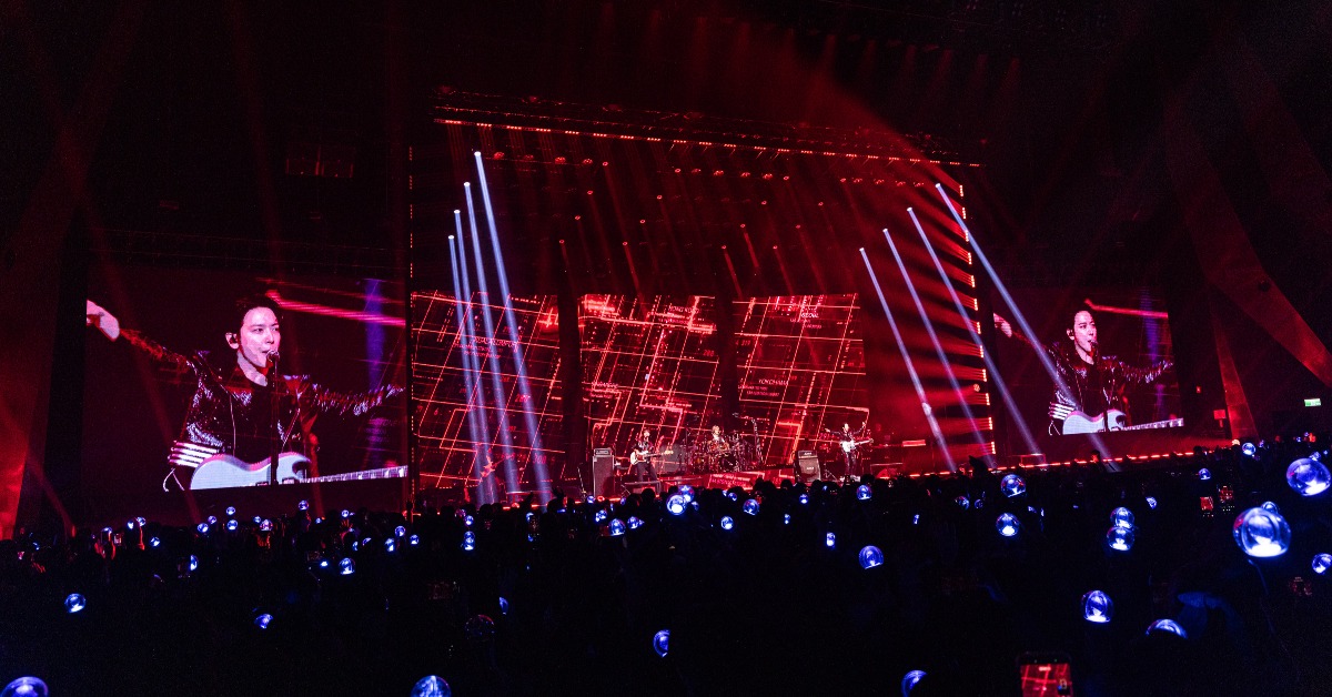 韓國樂團CNBLUE連兩日在北流開唱。（圖／和協整合行銷提供）