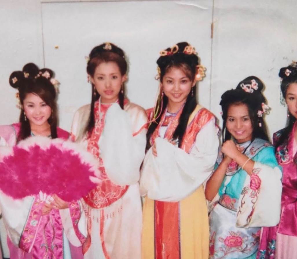 日籍女星麻衣（佐藤麻衣）分享26年前的古裝照。（圖／翻攝自麻衣IG）