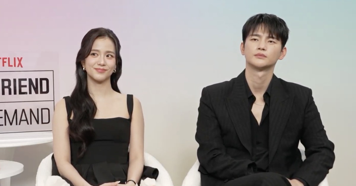 韓劇《訂閱男友》由女團BLACKPINK成員Jisoo（金智秀）和徐仁國主演。（圖／翻攝自Netflix）