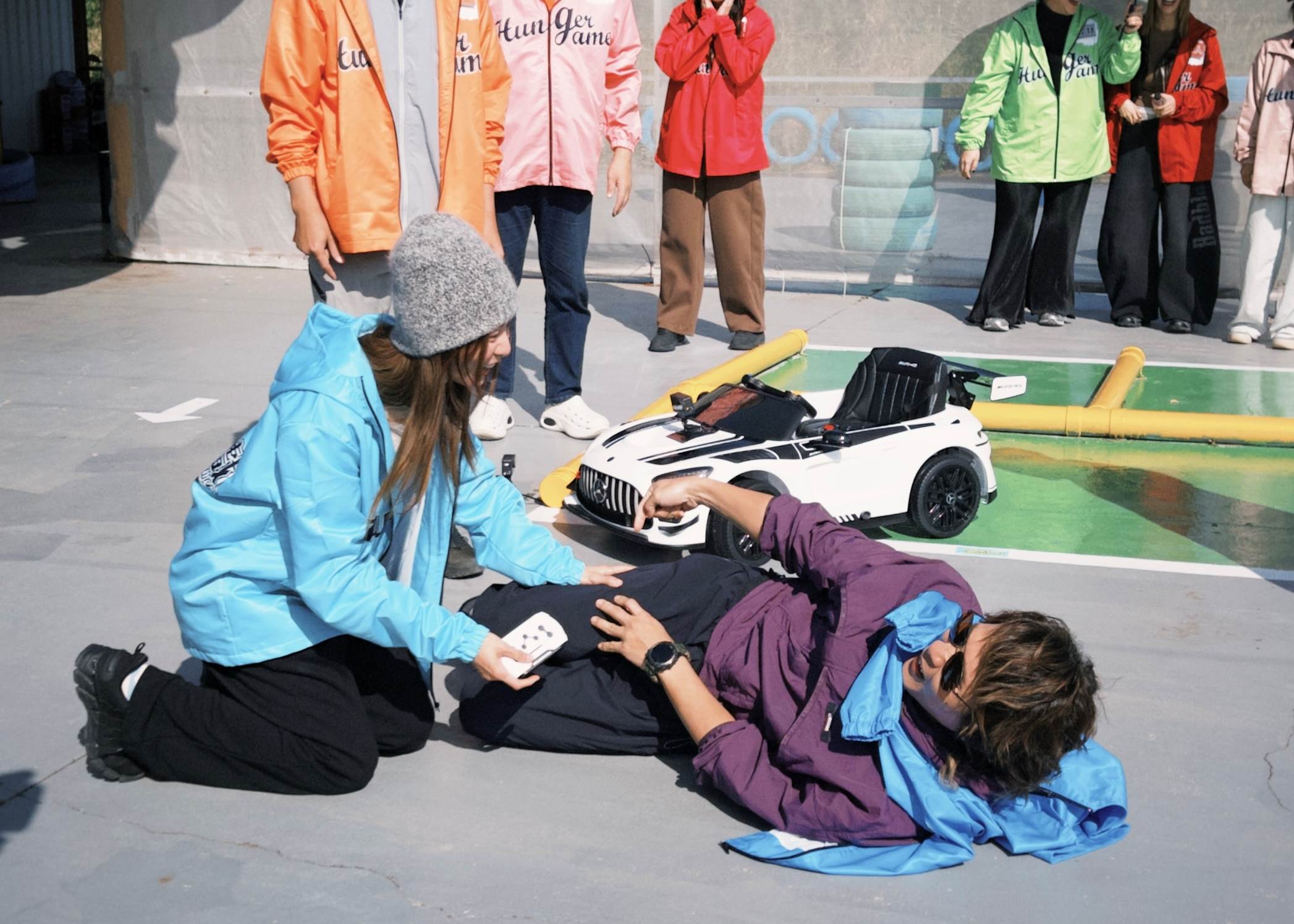 蔡黃汝遙控車不會倒車入庫撞到王仁甫（圖／中視提供）