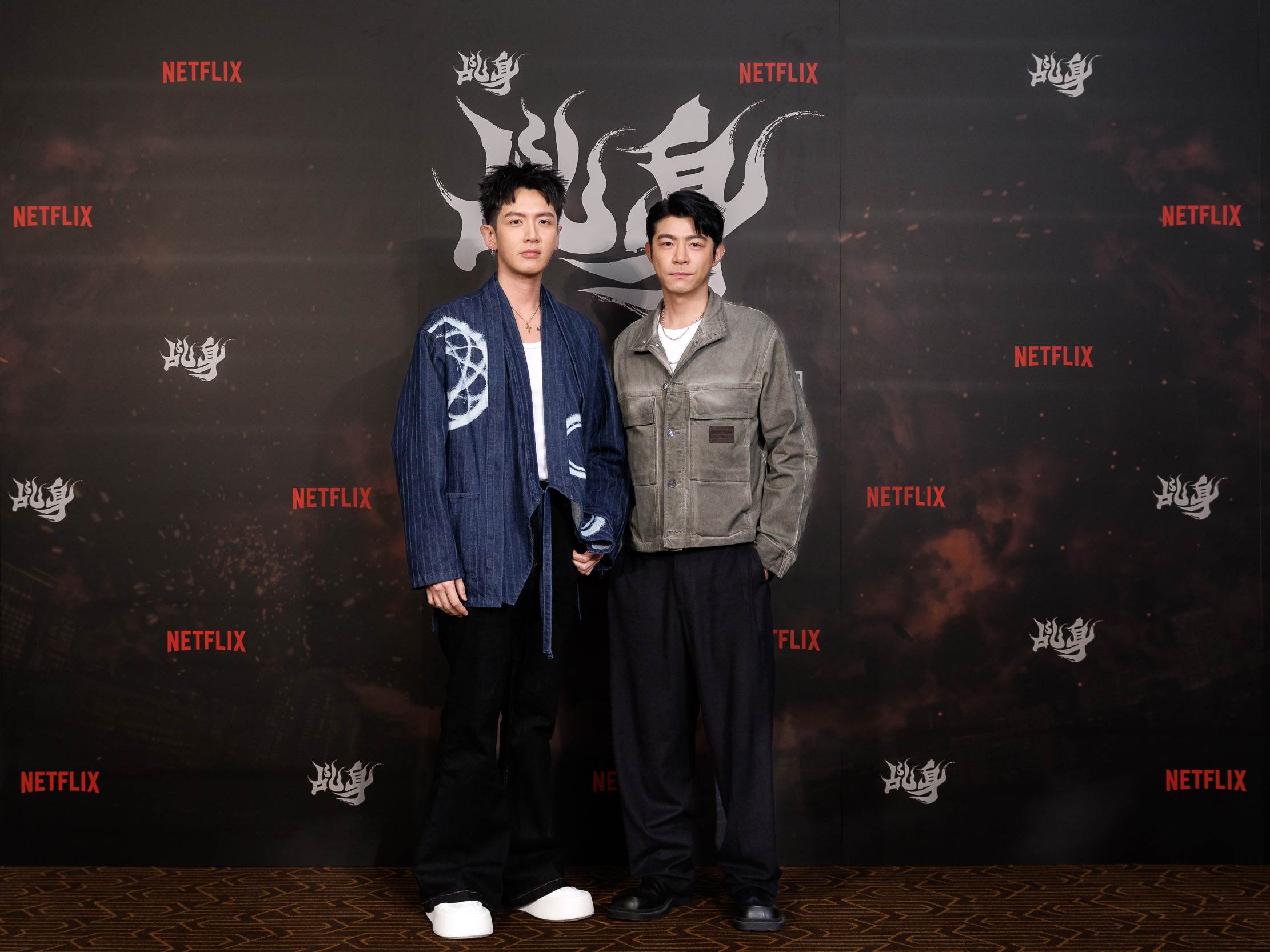 柯震東飾演三太子乩身韓杰，與王柏傑有精彩對手戲。（圖／Netflix）