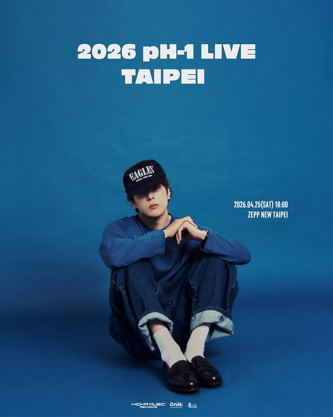 圖說韓國人氣嘻哈歌手pH-1《2026 pH-1 Live in Taipei》主視覺。（圖／歐妮娛樂、H1GHR MUSIC提供）