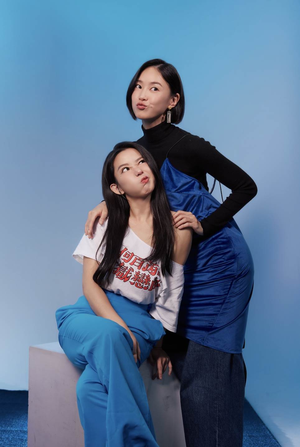 郭書瑤與鍾瑶相識約四、五年擁有深厚友誼。（圖／快電商提供）