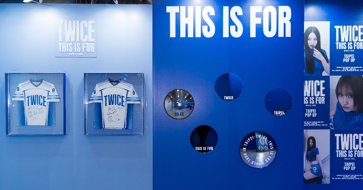 韓國女團TWICE限時限量快閃店3月14正式登場。（圖／Live Nation Taiwan提供）