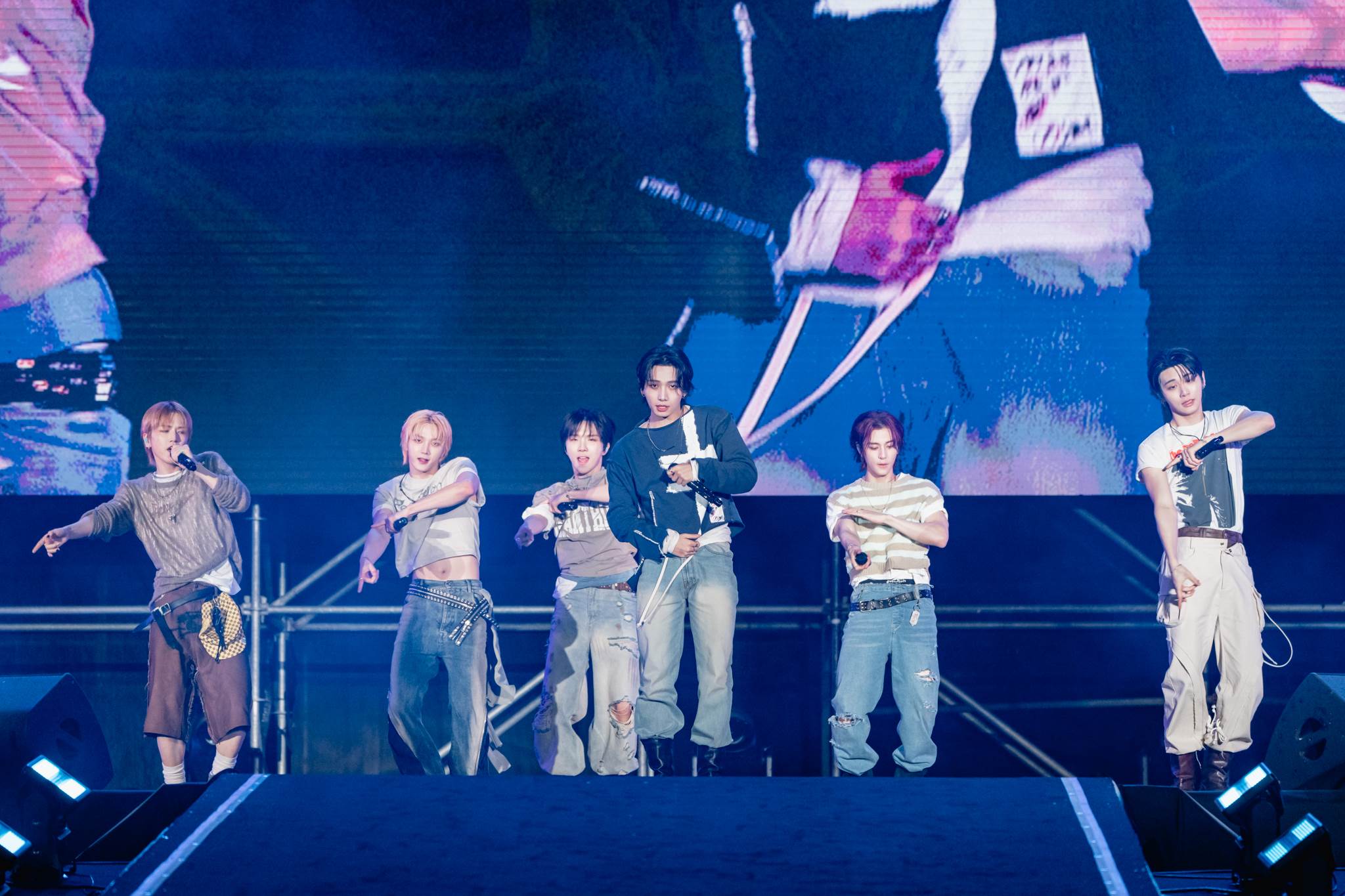 男團BOYNEXTDOOR第二次來到高雄，也再度感受到ONEDOOR們的熱情。（圖／讀者提供）