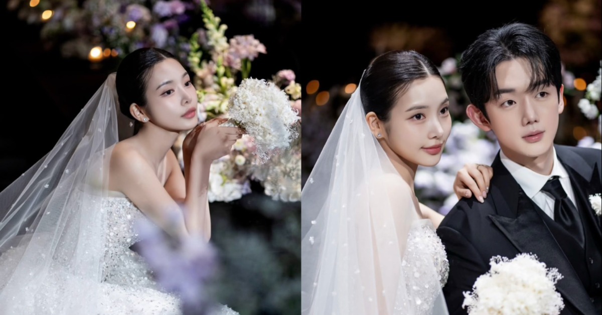 Jenny與交往6年5個月的圈外男友完婚，婚禮消息曝光後粉絲紛紛留言祝福。（組圖／翻攝自Jenny IG）