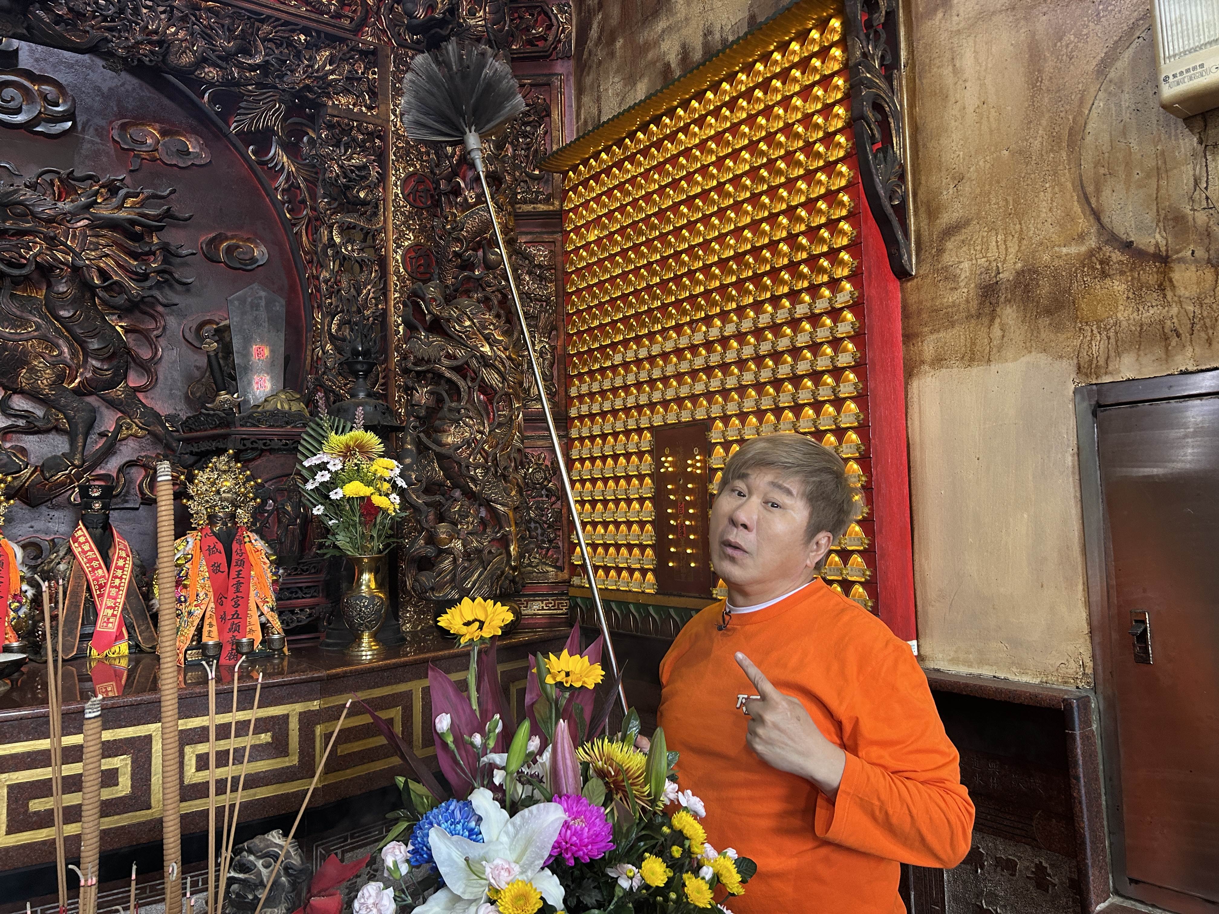 胡瓜與粉絲相見體驗廟公日常。（圖／下面一位提供）