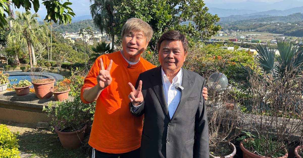 胡瓜回到家鄉苗栗遇「神級面粉」接待。（圖／下面一位提供）