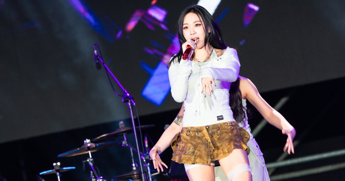 韓國歌手李泳知連兩年登上高雄櫻花季舞台。（圖／讀者提供）