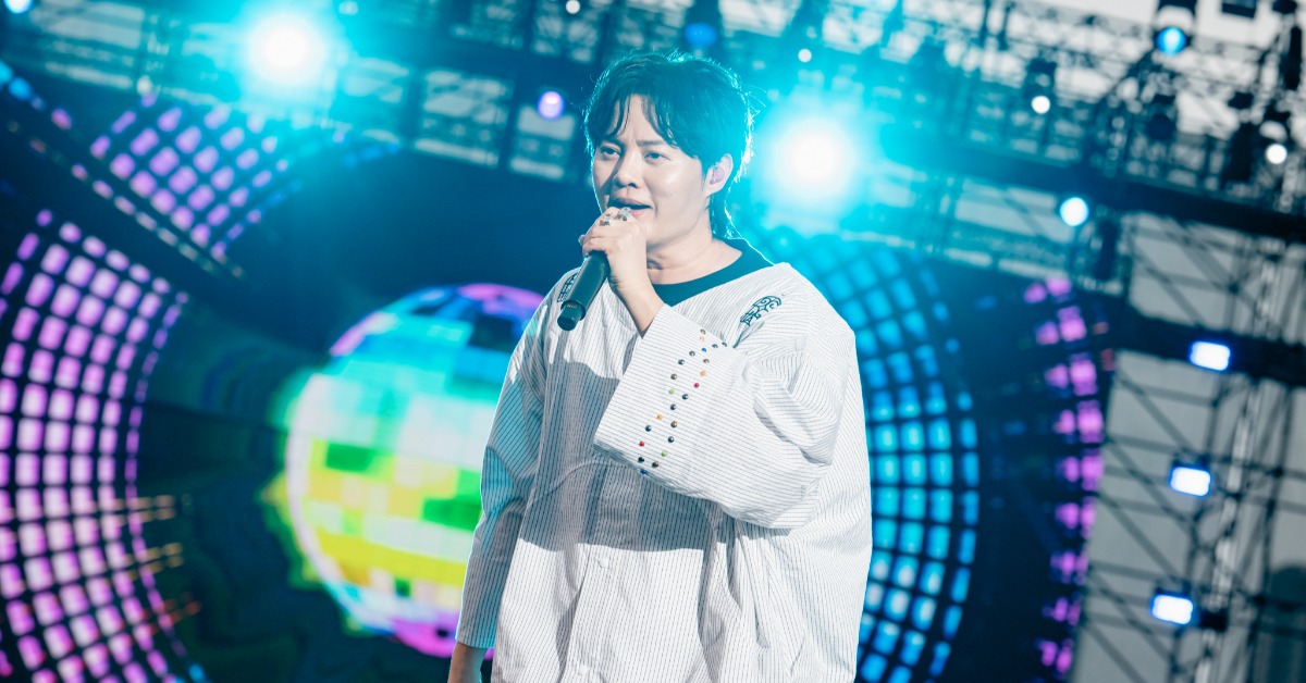 金曲歌王許富凱登上高雄櫻花季第3天的舞台。（圖／寬寬整合行銷提供）