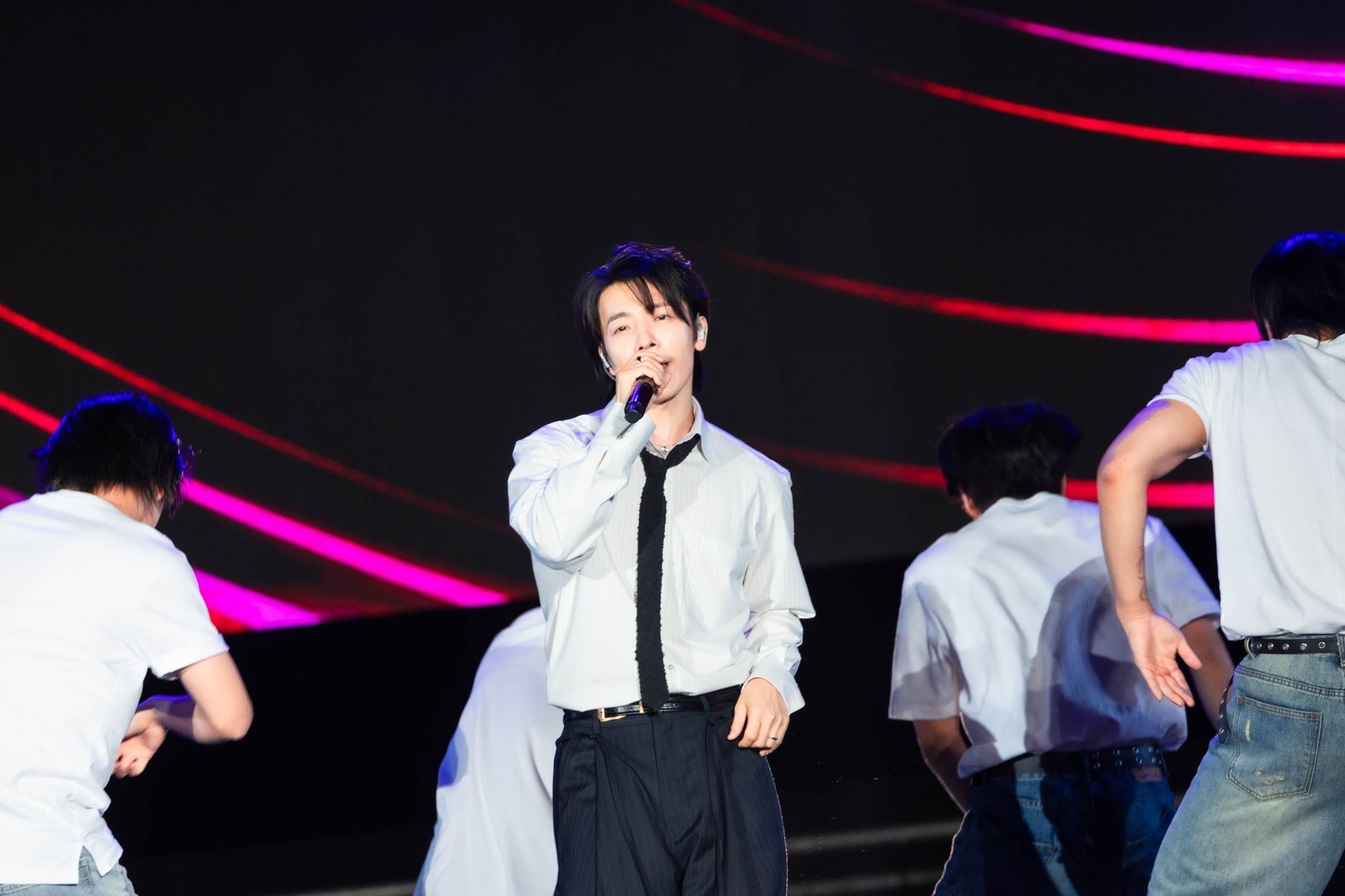 韓國男團Super Junior- D&E 東海提及7月會再回來高雄，舉辦SOLO演唱會。（圖／讀者提供）