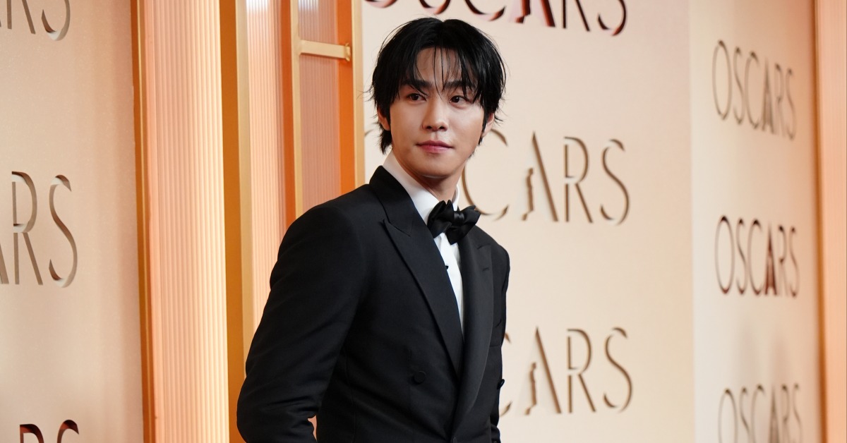 韓劇男神安孝燮登奧斯卡星光大道。（圖／美聯社）