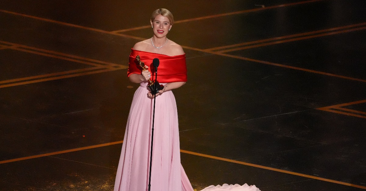 潔西伯克利 （Jessie Buckley）以《哈姆奈特》奪得影后。（圖／美聯社）