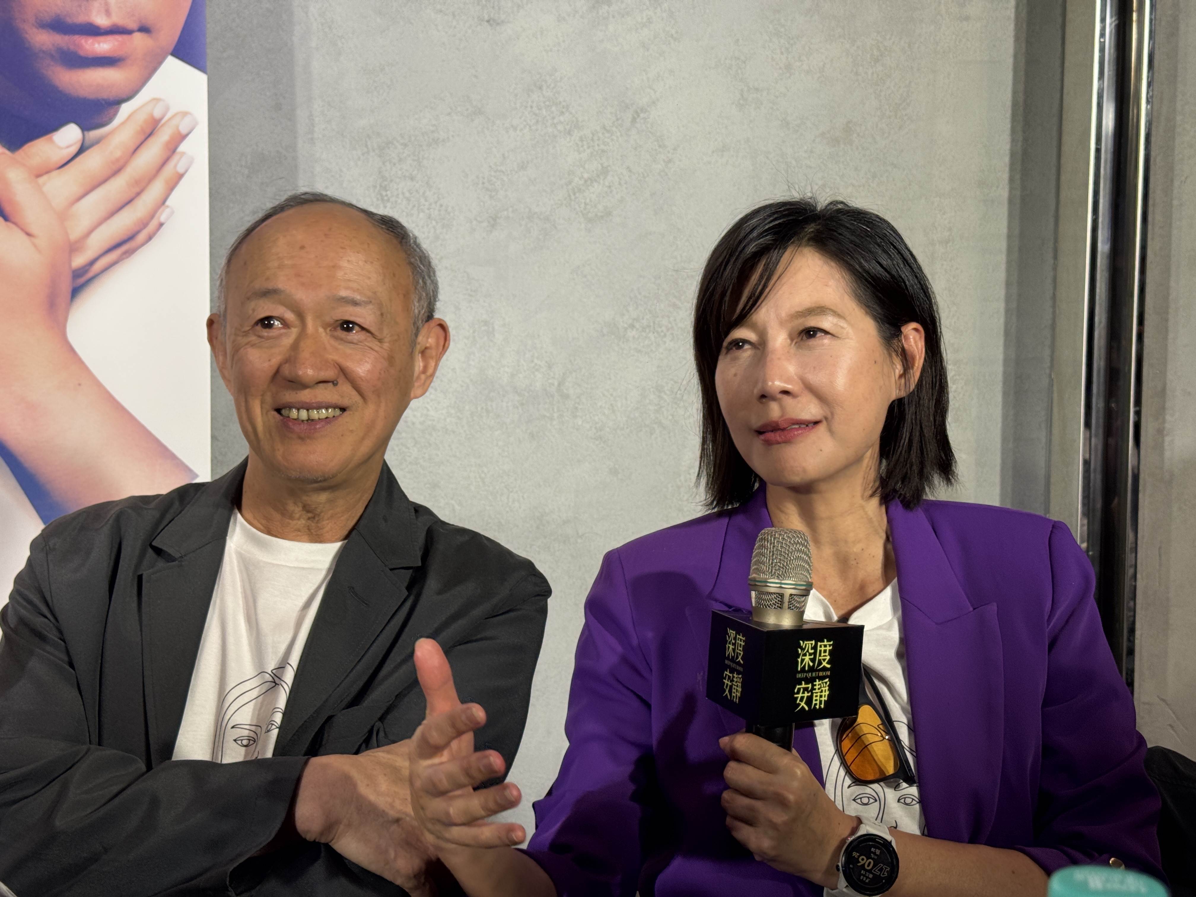 金士傑表示與張孝全的結尾戲，讓他嚇到雙腿發軟。（圖／記者黃雅琪攝影）