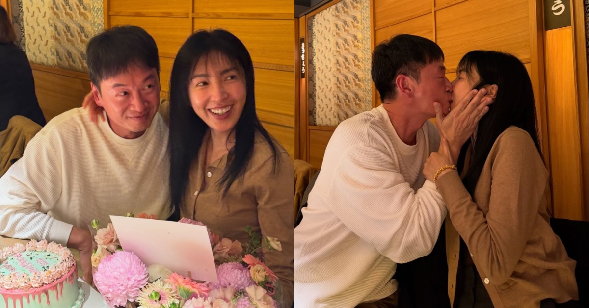 女星楊謹華和富商老公慶祝在一起10週年。（圖／翻攝自楊謹華 IG）