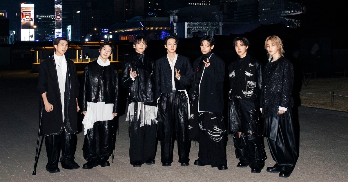 男團BTS（防彈少年團）在光化門回歸演出順利落幕。（圖／翻攝自BTS X）
