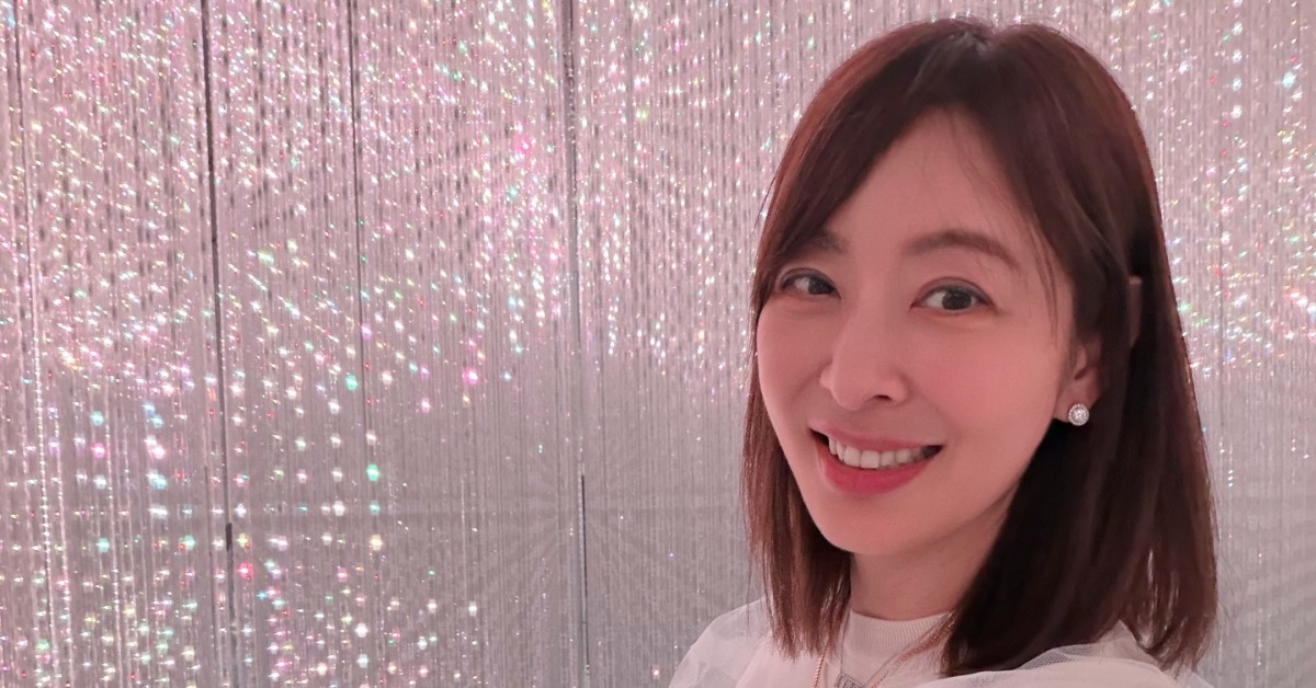 賈永婕坦言，從小在深藍家庭中長大。（圖／翻攝自賈永婕的跑跳人生臉書）