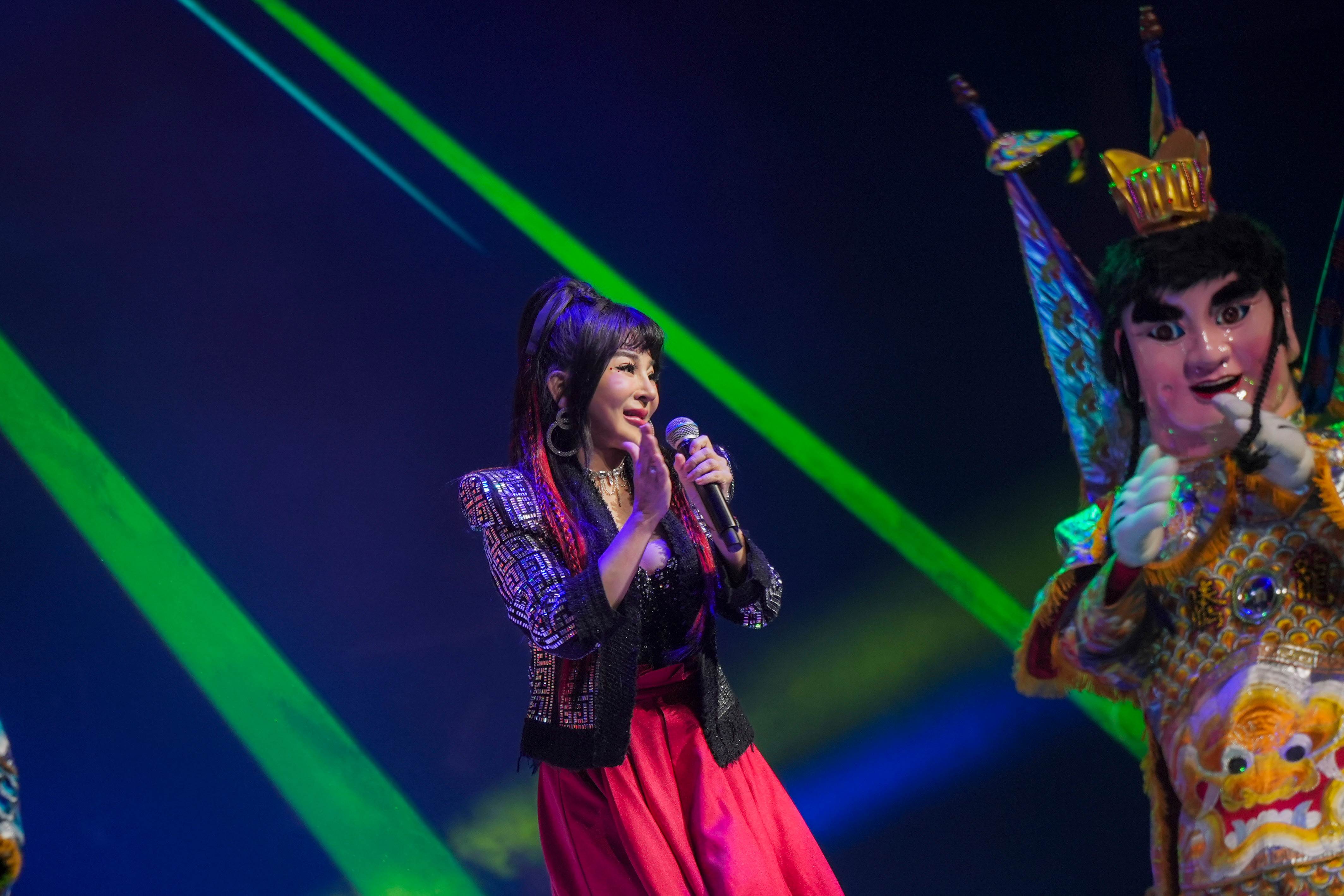 王彩樺連兩日在鑽石舞台之夜演唱會演出。（圖／萬星傳播提供）