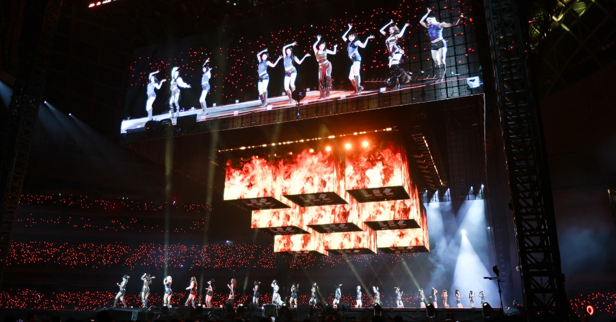 TWICE今日在台北大巨蛋舉行最新一天演出。（圖／ Live Nation Taiwan 提供）